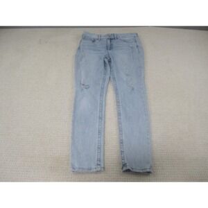 Seven7 Light Blue Distressed Women Jeans